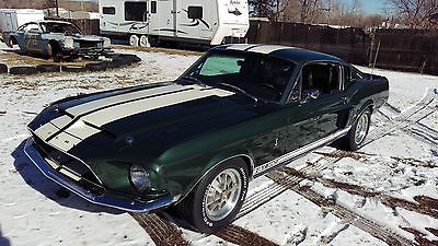 Shelby : mustang GT 350 1968 shelby gt 350 4 speed highland green met video 98 000 miles