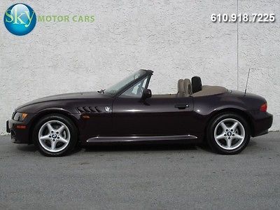 BMW : Z3 2.8L 37 745 msrp convertible power heated seats 6 cd 5 speed 63 134 miles