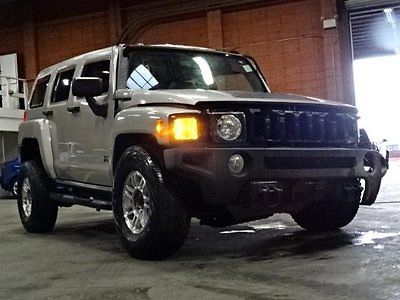 Hummer : H3 4WD 2007 hummer h 3 4 wd wrecked damaged builder perfect project suv must see l k