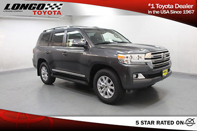 Toyota : Land Cruiser 4dr 4WD 4 dr 4 wd new suv automatic gasoline 5.7 l 8 cyl magnetic gray metallic