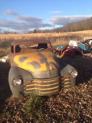 Chevrolet : Other Pickups 1947 1951 chevy truck rat rod project with motor