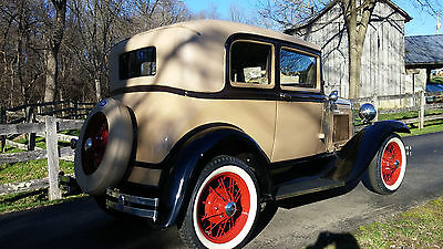 Ford : Model A Leatherback Thorne Brown 1931 ford model a victoria leatherback
