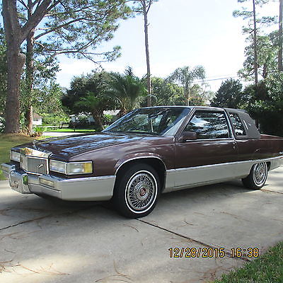 Cadillac : DeVille STOCK LIKE NEW '89 CADDY DeVILLE - 2DR. / FLEETWOOD PACKAGE !!