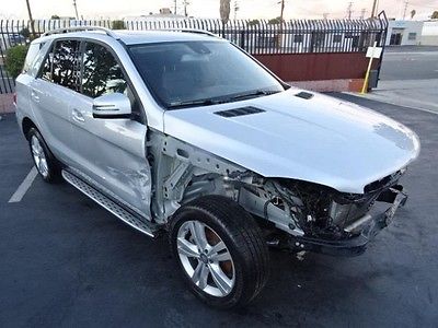 Mercedes-Benz : M-Class ML350  2015 mercedes benz m class ml 350 salvage wrecked repairable 3 k miles l k