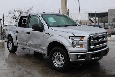 Ford : F-150 XLT SuperCrew 2015 ford f 150 xlt supercrew salvage wrecked repairable priced to sell l k