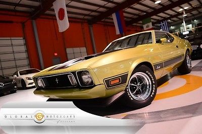 Ford : Mustang Mach 1 Sportsroof 73 ford mustang mach 1 sportsroof auto original documentation