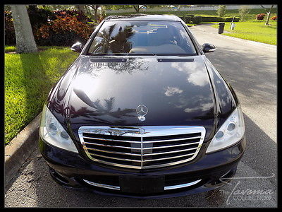 Mercedes-Benz : S-Class S600 08 s 600 v 12 fully loaded navi rear view cam panoramic sunroof keyless go fl