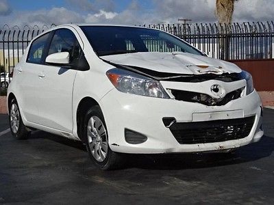 Toyota : Yaris LE Hatchback 2-Door 2014 toyota yaris le damaged salvage economical perfect project export welcome