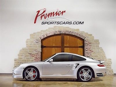 Porsche : 911 Turbo Arctic Silver, Sport Chrono, Heated Seats, Full Leather, 6 Speed Manual, 23k Mi