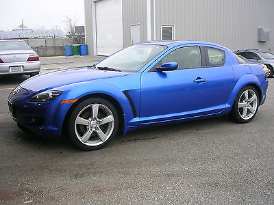 Mazda : RX-8 Touring Beautiful Blue Pearl Mazda RX-8 - 6-Speed Manual - Leather - Sunroof - 1 Owner!