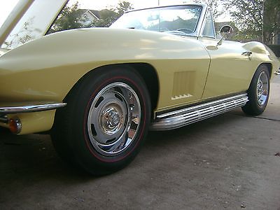Chevrolet : Corvette 1967 corvette 327 300 hp bloomington gold certified