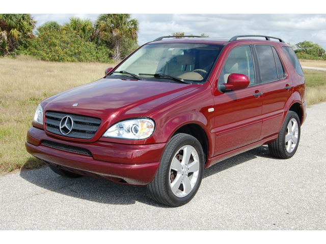 Mercedes-Benz : M-Class 4dr AWD 3.2L 00 mercedes ml 320 awd 4 x 4 leather bose automatic clean florida