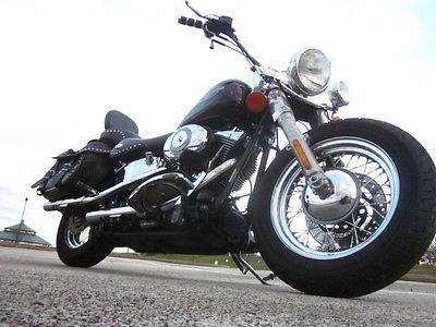 Harley-Davidson : Softail 2007 harley davidson softail heritage extras vance exhast 40 k wrecked engine run