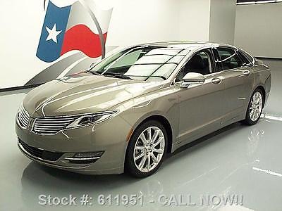 Lincoln : MKZ/Zephyr MKZ 2.0 ECOBOOST HTD LEATHER REAR CAM 2015 lincoln mkz 2.0 ecoboost htd leather rear cam 5 k 611951 texas direct auto