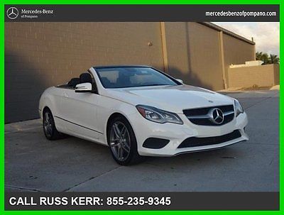 Mercedes-Benz : E-Class E350 Certified Unlimited Mile Warranty MB Dealer!! Convertible Premium 1 Sport Package & More -Call Russ Kerr at 855-235-9345