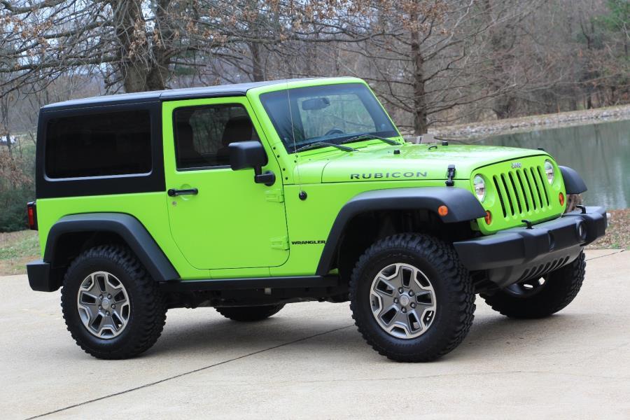 2013 jeep wrangler green