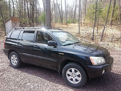 Toyota : Highlander Limited Edition Toyota Highlander 2003 Limited Edition AWD