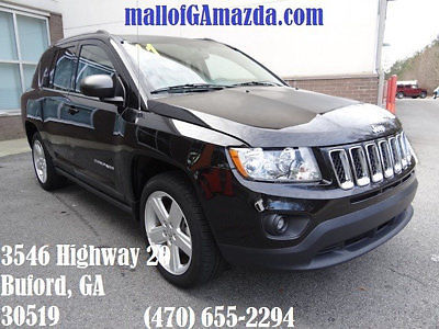 Jeep : Compass FWD 4dr Limited FWD 4dr Limited Low Miles SUV CVT Gasoline Brilliant Black Crystal Pearlcoat