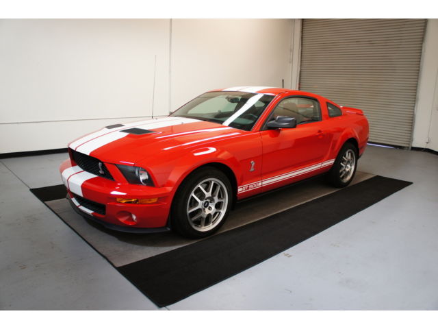 Ford : Mustang 2dr Cpe Shel 2007 shelby gt 500 with under 3 000 original miles