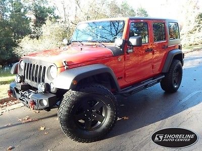 Jeep : Wrangler UNLIMITED 2014 jeep wrangler sport unlimited automatic 35 tires pwr options hard top