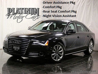 Audi : A8 A8L Driver Assist/Night Vision/Rear Seat Comfort 1 owner clean carfax driver assistance night vision rear seat comfort