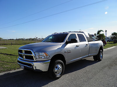 Dodge : Ram 3500 Tradesman Dodge Ram Diesel Dually Crew Cab 2015 Only 4,700 Miles