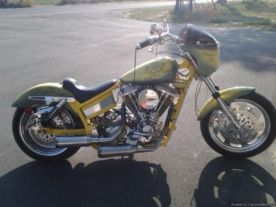 2010 Pro Street Harley FXR Custom only 157 Miles on it
