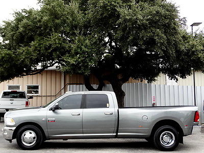 Dodge : Ram 3500 SLT Dually Cummins Diesel LONE STAR TWO TONE LEATHER POWER SEAT UCONNECT TRAILER BRAKE CONTROL LONG BED