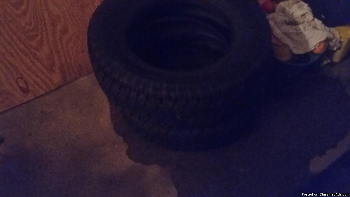 2 winter studded tires LT245/R17, 0