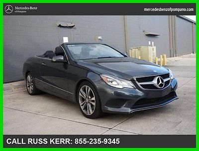 Mercedes-Benz : E-Class E350 Certified Unlimited Mile Warranty MB Dealer!! Convertible Premium 1 Lane Tracking & More -Call Russ Kerr at 855-235-9345