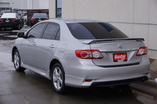 2012 Toyota Corolla Car 4dr Sdn Man S