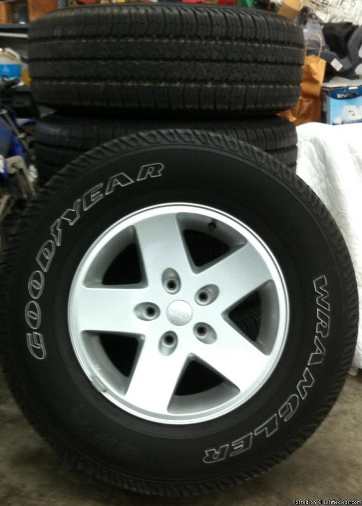 Jeep Wheels & Goodyear Tires for Sale