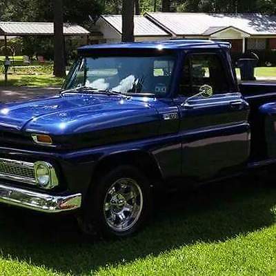 Chevrolet : C-10 1966 chevy c 10 swb stepside pick up truck complete restoration ready to drive