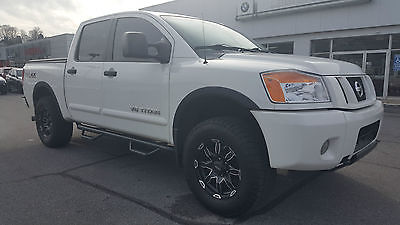 Nissan : Titan pro4x 2008 nissan titan pro 4 x offroad 4 x 4 crew cab 5.6 l v 8 automatic tow package