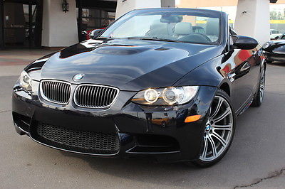 BMW : M3 M3 2008 bmw 3 series m 3 convertible 6 speed jerez black fully loaded 1 owner