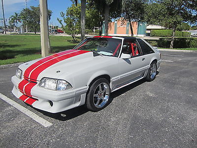 Ford : Mustang GT 1987 ford mustang gt t tops 418 stroker racing suspension pro street no reserve