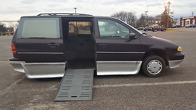 Ford : Windstar WHEELCHAIR LOW MILE HANDICAP ACCESSIBLE VAN FORD WINSTAR 1996 LOW MILE IMS POWER DOOR AND RAMP