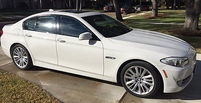 BMW : 5-Series Premium and Sports Packages 2011 bmw 550 i sedan certified pre owned 4.4 l twin turbo v 8 alpine white
