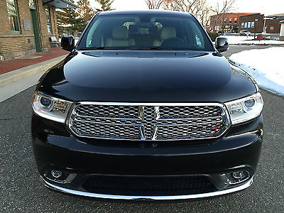 Dodge : Durango Limited 2015 dodge durango limited 13 k vs jeep challenger charger ram rt r t srt 8 bmw x 5