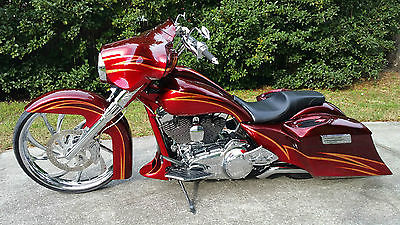 Harley-Davidson : Touring 2011 harley davidson touring custom big wheel bagger