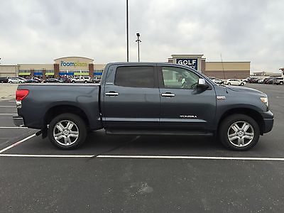 Toyota : Tundra Limited Extended Crew Cab Pickup 4-Door 2007 toyota tundra limited extended crew cab pickup crewmax 4 x 4 leather grey 07