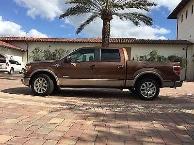 Ford : F-150 KING RANCH 2011 ford f 150 supercrew cab king ranch ecoboost low miles loaded nav