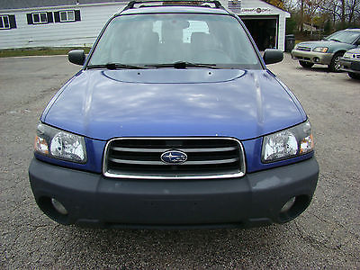 Subaru : Forester X AWD 2004 subaru forester x wagon 1 owner runs well best offer