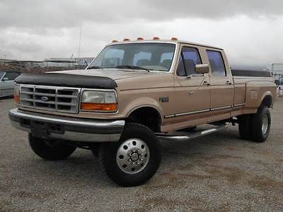 Ford : F-350 XLT 4dr 4WD Crew Cab LB 97 ford f 350 crew cab 4 x 4 dually 7.5 l 460 ci v 8 rust free only 127 k miles look