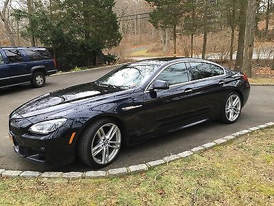 BMW : 6-Series M Sport Package/20 inch wheels Beautiful Carbon Blk/Cinnamon 2013 BMW 650i XDrive Gran Coupe