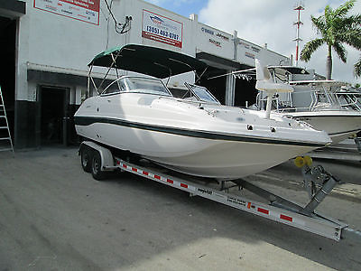 2005 Hurricane SD 217/ with Yamaha 200 Four Stroke and Aluminum Trailer