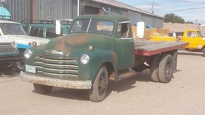 Chevrolet : Other Pickups 6400 2 ton GREAT BARN FIND 53 GM CHEVY 2 TON HYDROLIC TILT BED WORKS CLEAN RUNNING 40 PHOTO