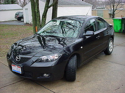 Mazda : Mazda3 4dr Sdn Auto 2008 mazda 3 sharp black on black auto adult owned non smoker car only 53 kmiles
