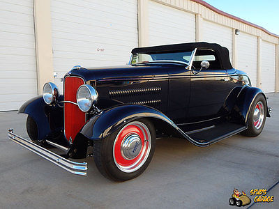 Ford : Other Dearborn Deuce Convertible 1932 ford dearborn deuce convertible all steel 454 v 8 700 r 4 kugel ifs 4 disc ac
