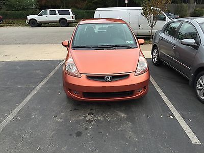 Honda : Fit EX Hatchback 4-Door 2006 orange honda fit